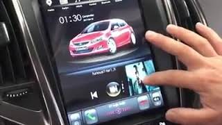 Opel astra j tesla model android multimedya