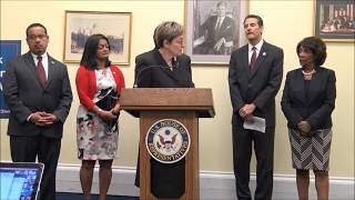 Kaptur speaks at a press conference on Megabanks Accountabilit...