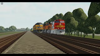 Train Race #6 in Southline District RO-Scale