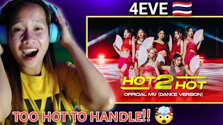 4EVE - HOT 2 HOT | Official MV (Dance Version) Reaction