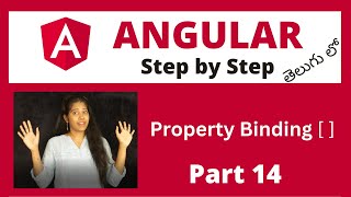 Property Binding in Angular || Telugu