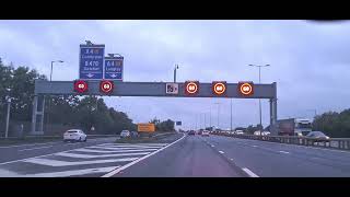 Driving on M4 Motorway 🛣  Friday Morning