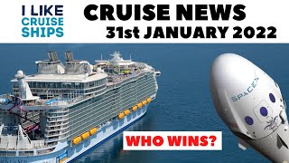 CRUISE NEWS 31st January 2022 - Cruise Ship Cancels NASA Launch