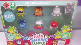 Piñata Smash Lings - Smashlings Pack X 6 🥚🥤🍭🐺🍓