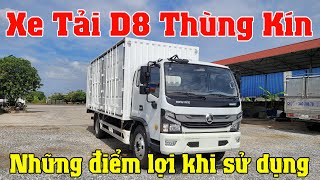 Báo giá xe D8 thùng kín. Lợi ích khi sử dụng phiên bản này.