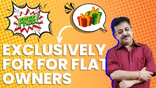 Two Gifts 🎁 exclusively for flat owners. *Hamper of Cosmetic *Kitchen Chimney.