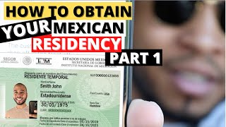 HOW To EASILY Get YOUR Mexican Residency NOW! (USA SIDE) | Part 1 of 2 | #mexico #residency