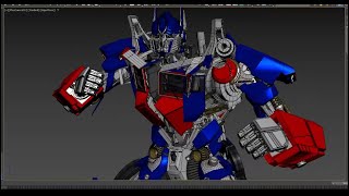 Optimus transformation animation 2.0