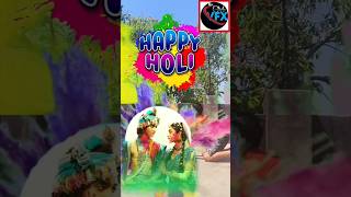 Radha Krishna playing Holi |Holi special VFX video create#shorts#viral#Happy Holi#vfx#trending#omvfx