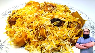 This potato biryani recipe is very easy very delicious / biryani recipe by shair khan food