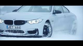 BMW M4 Ice Drifting