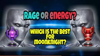 Energy or Rage? which is the best for Moonknight? Don't make these mistakes! ABX burn season || MFF