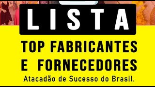 Mini LISTA DE FORNECEDORES GRÁTIS, BRÁS SP + GRUPO VIP FABRICANTES BRÁS ATACADO ROUPAS FEMININAS