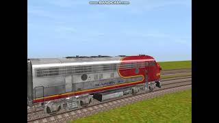 ATSF F7 vs FT vs F9 Racing Trainz