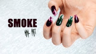 Manicure Hybrydowy: Smoke Nail Art | Provocater | Martyna Molenda