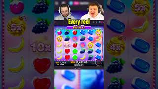 SOOO MANY MULTIS On SWEET BONANZA XMAS!!.. (BONUS BUYS) #slots #casino #sweetbonanza #shorts