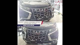 UPGRADE TOWING BAR & FRONT GRILL PAJERO SPORT | EURO CLASS DEPOK