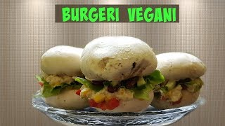 Burgeri Vegani din Ciuperci Portobello