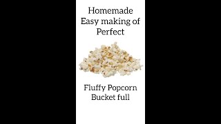 popcorn recipe Homemade