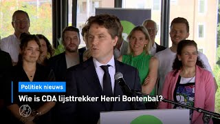 ❓Wie is de nieuwe lijsttrekker van de CDA Henri Bontebal | Hart van Nederland