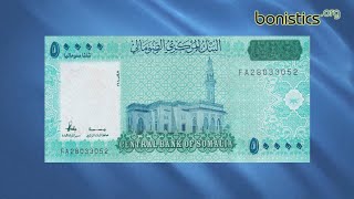 NEWS. Somalia 50,000 shillings 2010