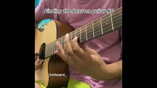 Finding the best lead on Guitar- with Tabs #6 | Shubham Srivastava |  #vibes #shorts