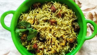 Mint Paneer Rice | Easy & Healthy Lunch Recipe | Variety Rice | Vegetarian Food | Bommi's Kitchen