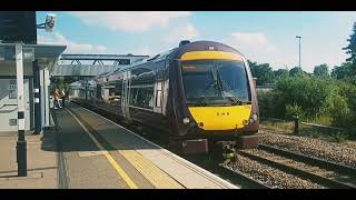 EMR Regional 170508 departing Peterborough Station platform 7 for Lincoln Central via Spalding.