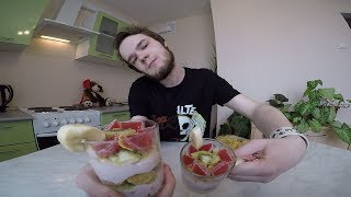 ПАРФЕ ИЗ ХЛОПЬЕВ | ПРИГОТОВИЛ ДЕШЕВЫЙ ДЕСЕРТ ВКУСНЫЙ || JackVann SHOW