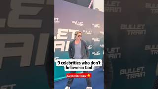 9 Celebrities Who Don't Believe in God #shorts #celebrity #god #hollywood #celebnews #actor #celebs