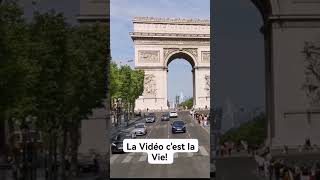 La Vidéo c'est la Vie! www.matricemarketing.fr #shorts #champsélysées