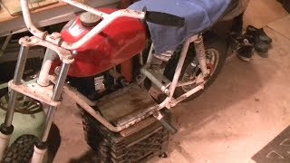 Broncco Diablo Minibike Part 5, engine + drive ideas, talking out loud