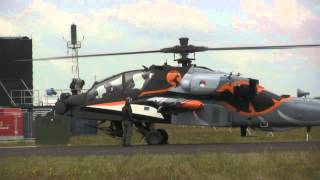 Apache take off - Luchtmachtdagen 2014 [HD]