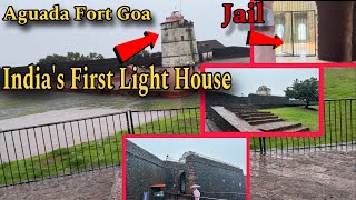 Aguada Fort Goa | India’s First light house | light house Goa | Aguada jail | Goa Vlog Goa #blog