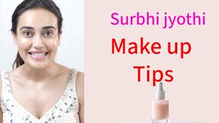 Surbhi jyothi makeup tips #makeup #skincare #skincareroutine