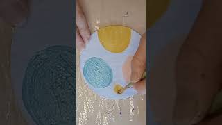 How To Paint Coasters\Acrylic Paint coaster\#acrylicpainting #coasterpainting