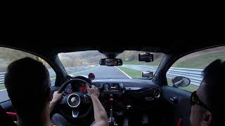 Abarth 500 Nurburgring 20.04.2019 Diversión a tope!! 8:40 con bandera amarilla.