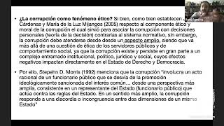 2022 Conferencia Principios constitucionales del combate a la corrupción en México