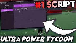 *NEW* Roblox Ultra Power Tycoon - Autofarm, Autobuy, Autocollect, Target attack ETC!