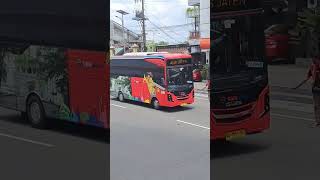 Dua Bus BRT Trans Jateng saling papasan #basuri #trukoleng