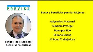 Bonos y Beneficios para las Mujeres.