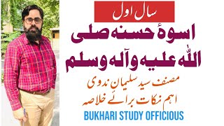 Uswa e Hasana khulasa (اسوۂ حسنہ) 1st year urdu