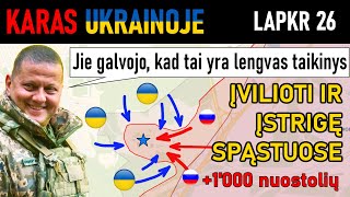 Lapkr 26: Rusai Išmoko, Kad NEMOKAMAS SŪRIS BŪNA TIK PELĖKATUOSE | Karas Ukrainoje Apžvalga