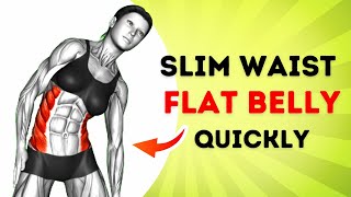 Top 30 Exercises To Lose Belly Fat And Get A Smaller Waist | Best Standing Fat Burn Workout