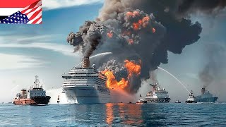 MASSACRE IN THE IRANIAN SEA! Cruise Ship Captured by Houthis Cleared by Elite US Infantry Attack