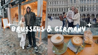 VLOG: Germany mini trip and exploring Brussels!