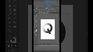 Halftone dot pattern in Illustrator #shorts