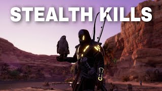 Stealth Kills & Combat Kills | with ISU Armor | Assassin's Creed Origins