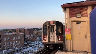 NYC Subway - R188 7 Train at Woodside-61 St