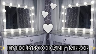 AMAZON VANITY MIRROR WITH LIGHTS DIY